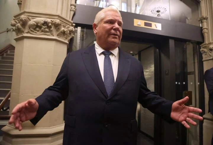 Public servants should work in office 5 days a week, Doug Ford says