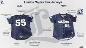 London Majors debut new jersey for 100th season