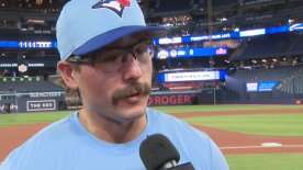 Blue Jays’ Davis Schneider on why iconic moustache is resonating with moms