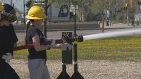 Saskatoon police, fire department inspire women to join emergency services