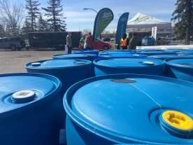 Calgary environmental charity offers tips for winterizing your rain barrel