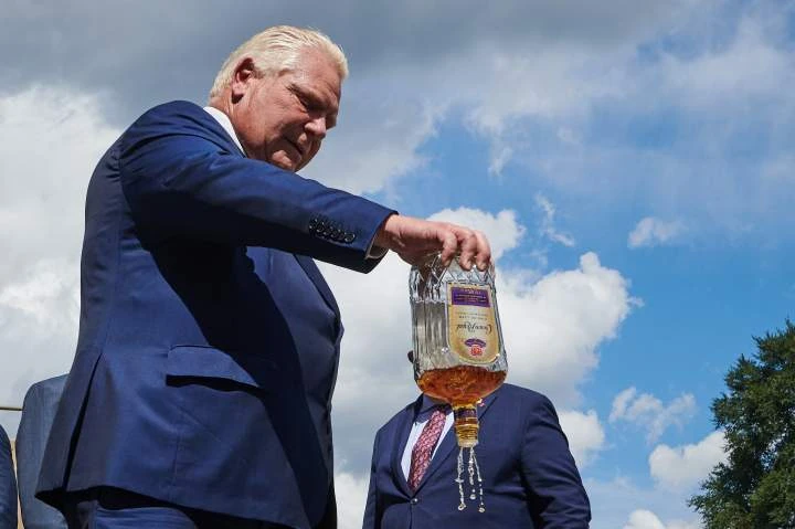 Ford warns Crown Royal maker will ‘pay dearly’ for plant closure