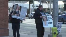 Family of slain B.C. woman protest at Mexican consulate in Calgary: ‘I just want the truth’