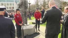 Teen killed fighting wildfire among honorees at B.C. memorial