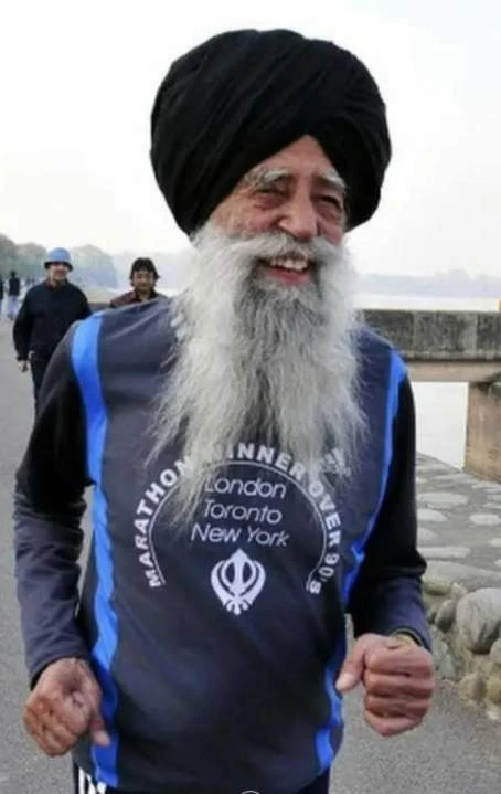 Fauja Singh was the world’s oldest marathon runner. He was also ‘an absolute inspiration’