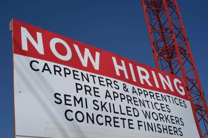 Canadian job vacancies fell to a near 8-year low amid hiring freezes
