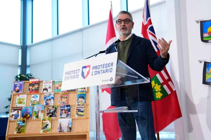 Battle brewing between Ontario education minister, trustee over use of school portable