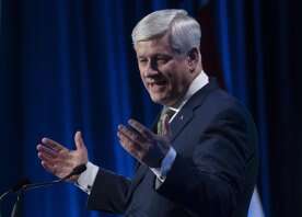 Stephen Harper appointed to oversee Alberta’s AIMCo fund