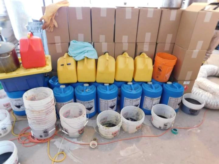 ‘Thousands of liters of hazardous material seized’: Trio arrested in drug lab bust