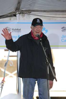 Jimmy Carter remembered fondly by Habitat for Humanity Manitoba