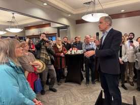 Liberal leadership candidate Mark Carney addresses Trump, Canada’s economy in Kelowna