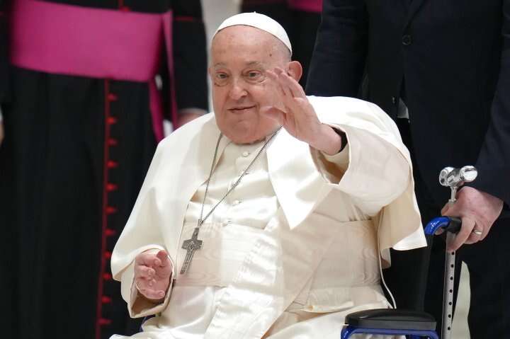 Pope Francis ‘fragile’ as pneumonia battle threatened by sepsis, doctors say