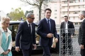 Trudeau in Paris ahead of global artificial intelligence summit