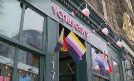 Vandals strike Halifax-area businesses with anti-trans messaging