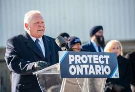 Snap election doesn’t leave Ontario vulnerable amid tariff threat, Doug Ford insists