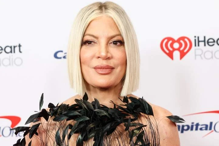 Tori Spelling and children taken to hospital after California car crash