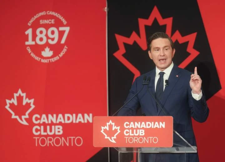 Carney ‘pushing fear’ over Canada-U.S. relations, Poilievre says