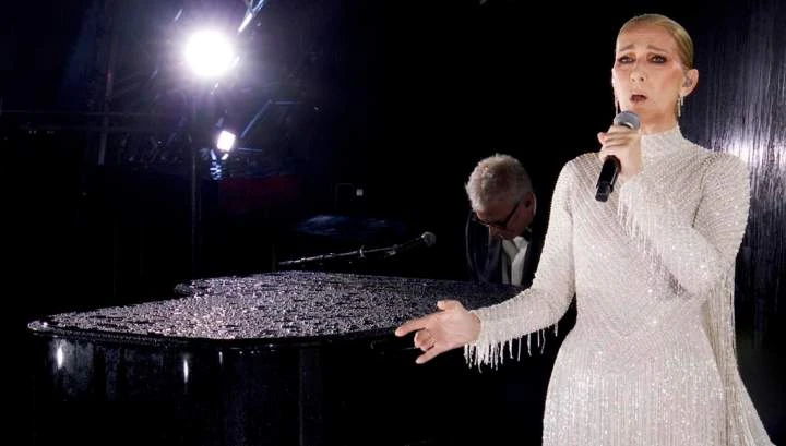Céline Dion’s Paris Olympic gown on display in Montreal