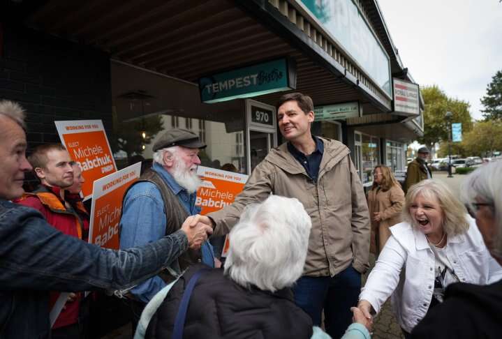 David Eby urges Green supporters to vote NDP to help keep Conservatives from office