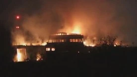 RCMP called in as derelict ferry burns after ‘suspicious’ blaze overnight