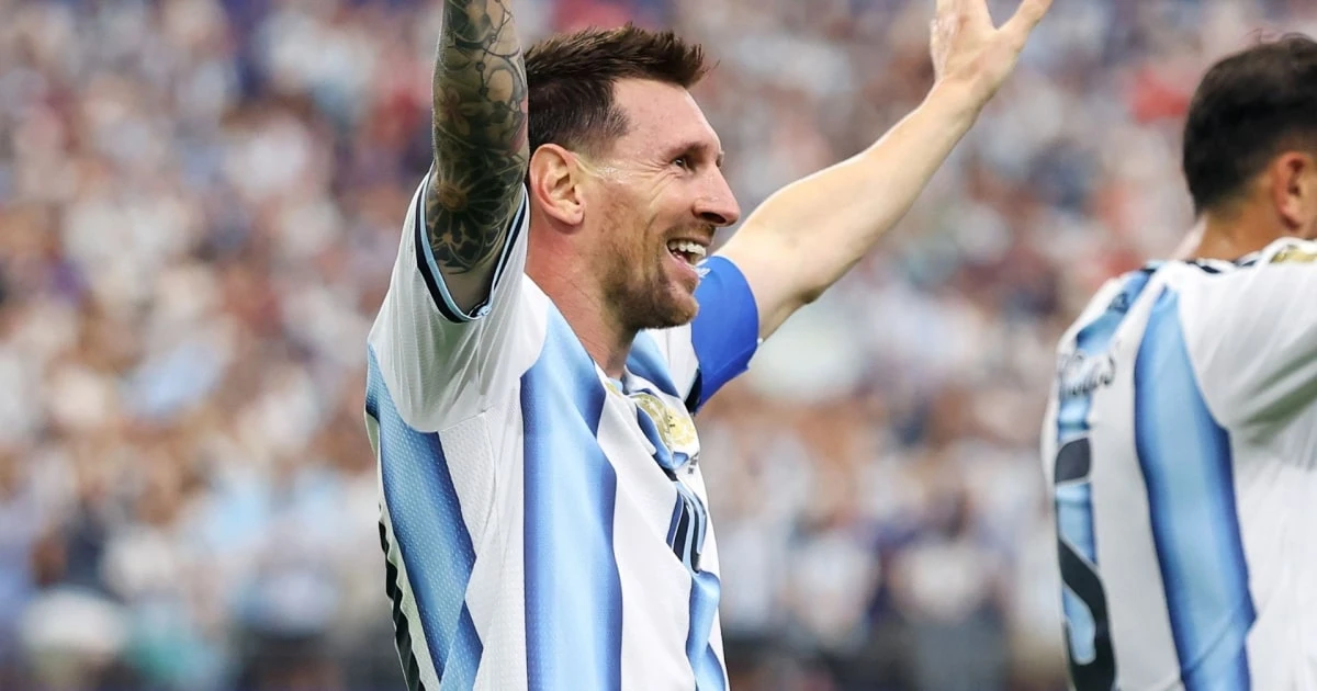 Doblete de Messi para el 2-0 de Argentina frente a Austria