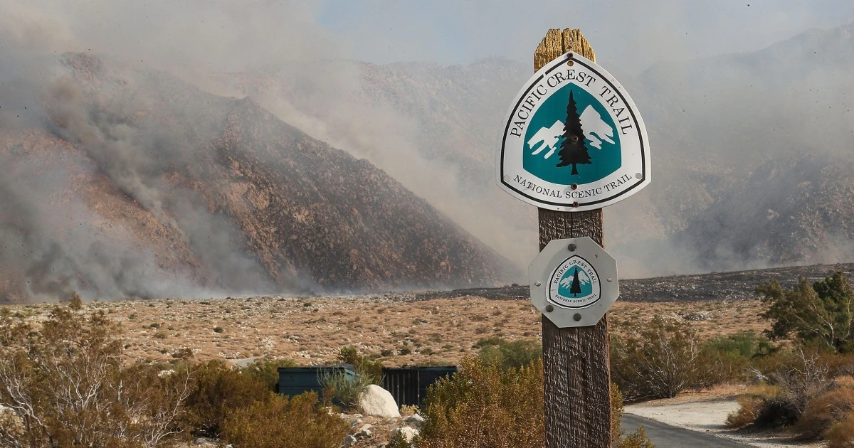 Wildfires keep hitting the iconic Pacific Crest Trail, forcing closures and evacuations