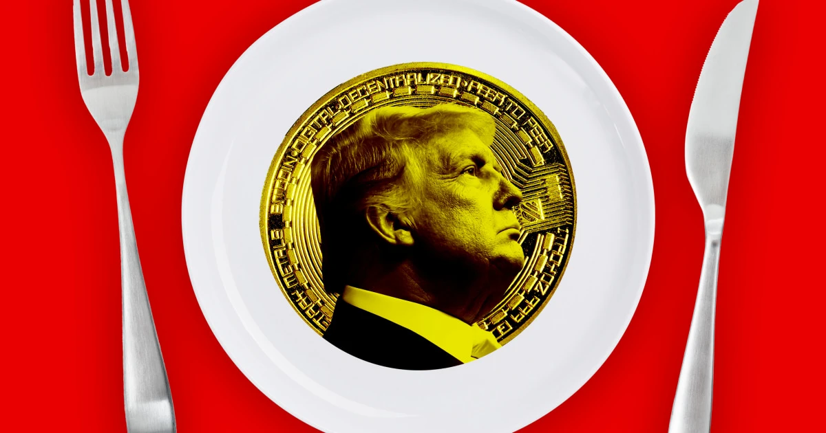 Trump's crypto dinner cost over $1 million per seat, on average
