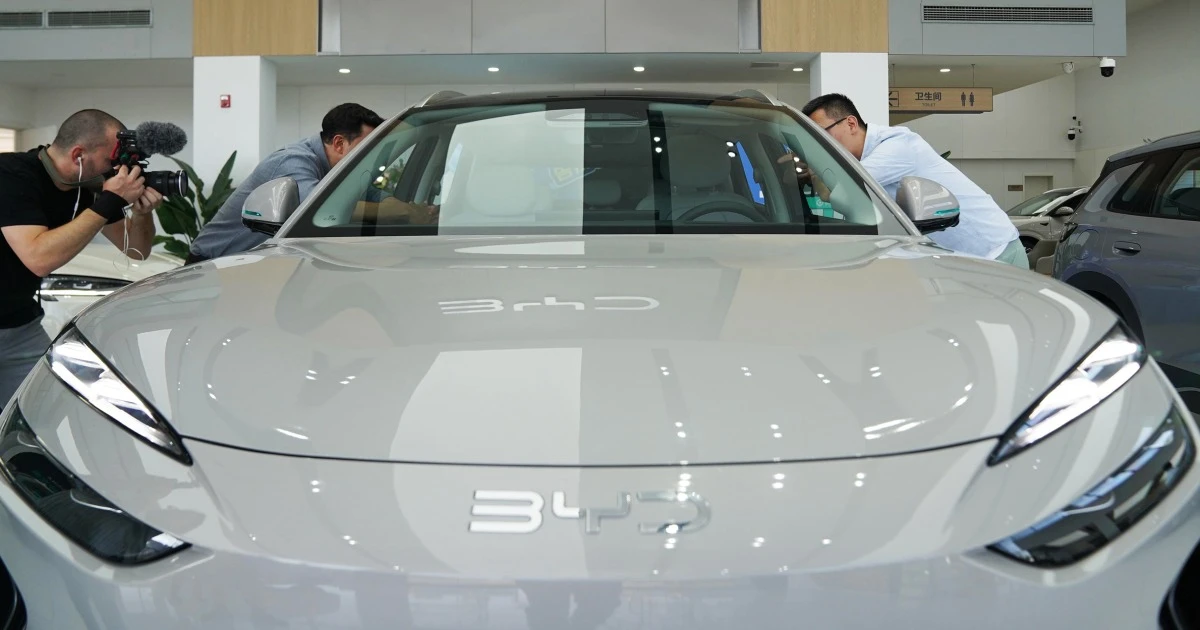 Chinese EVs take the world by storm — except in the United States