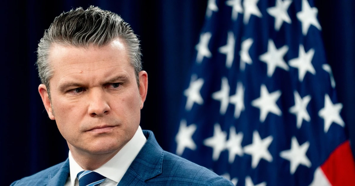 Hegseth says Iran is digging out missile launchers