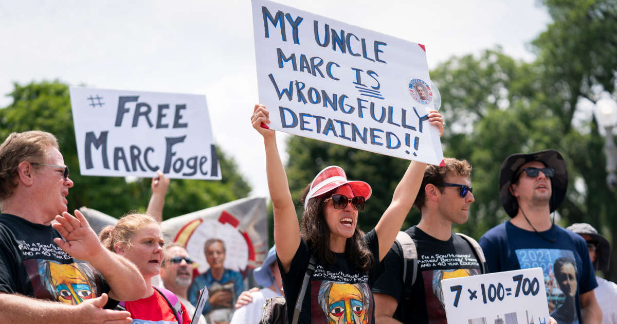 Marc Fogel, American teacher held in Russia for 3 1/2 years, is released