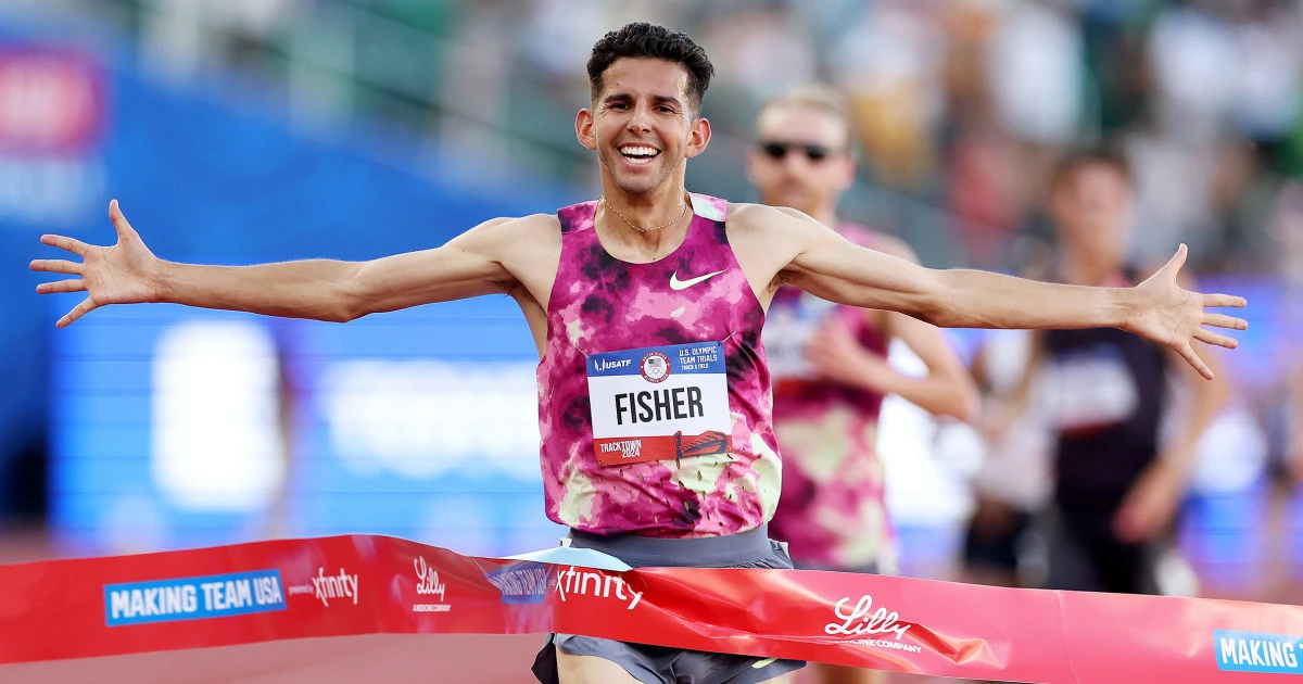 U.S. Olympic Track and Field Trials: Grant Fisher punches ticket to Paris, Sha’Carri Richardson advances in 100 meters