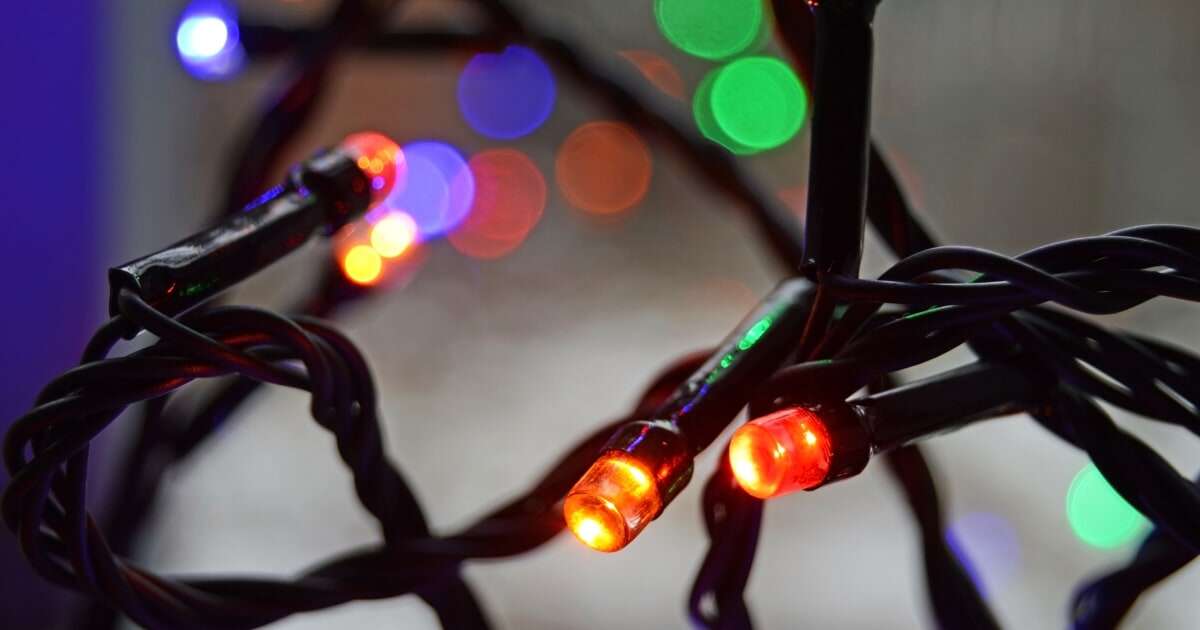 Man gets life-threatening electric shock hanging Christmas lights on tree