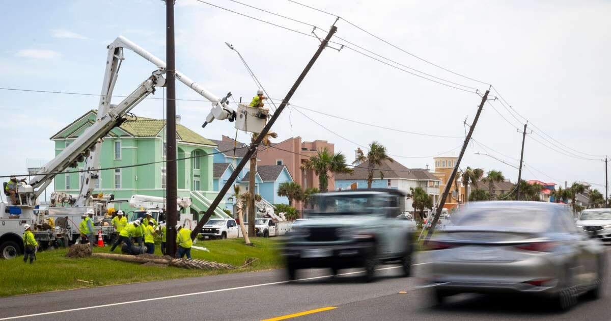 Almost 300,000 still without power one week after Hurricane Beryl ripped through Texas