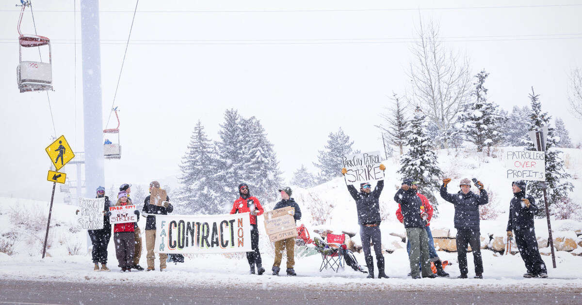 Vail stock struggles as strike leads to long lines at Park City Mountain