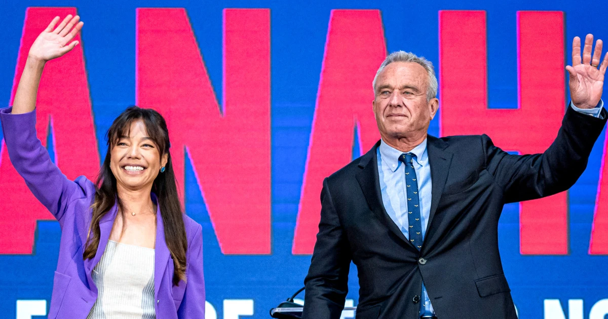 RFK Jr. running mate outlines 'two options': Drop out and back Trump or 'risk' Harris win