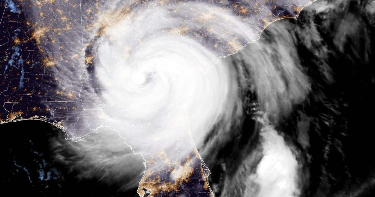 'Life-threatening' conditions as Helene churns over Georgia