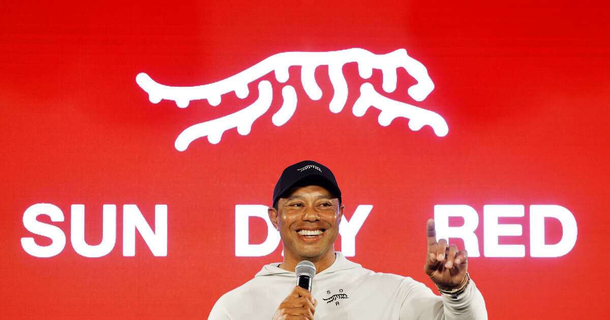 Trademark dispute emerges over Tiger Woods' new logo