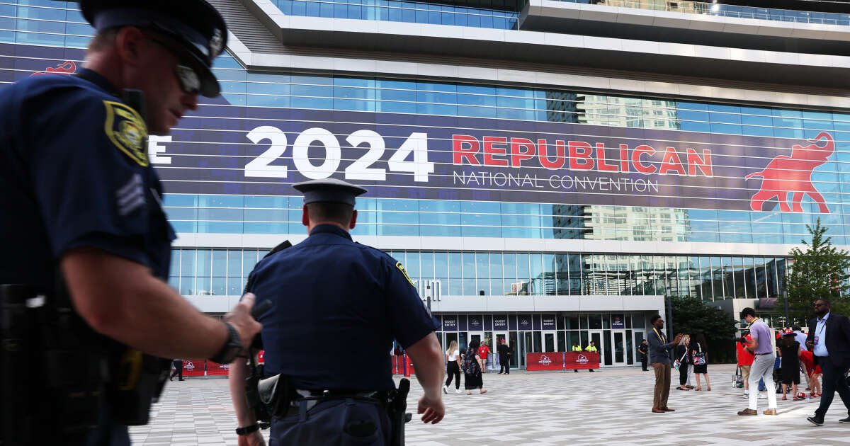 Man with gun in backpack arrested near Republican National Convention