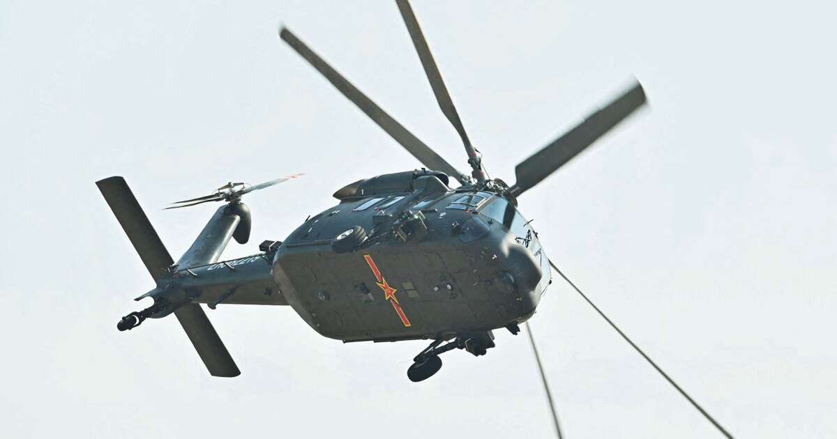 China military displays upgraded Z-20 helicopter at Zhuhai air show