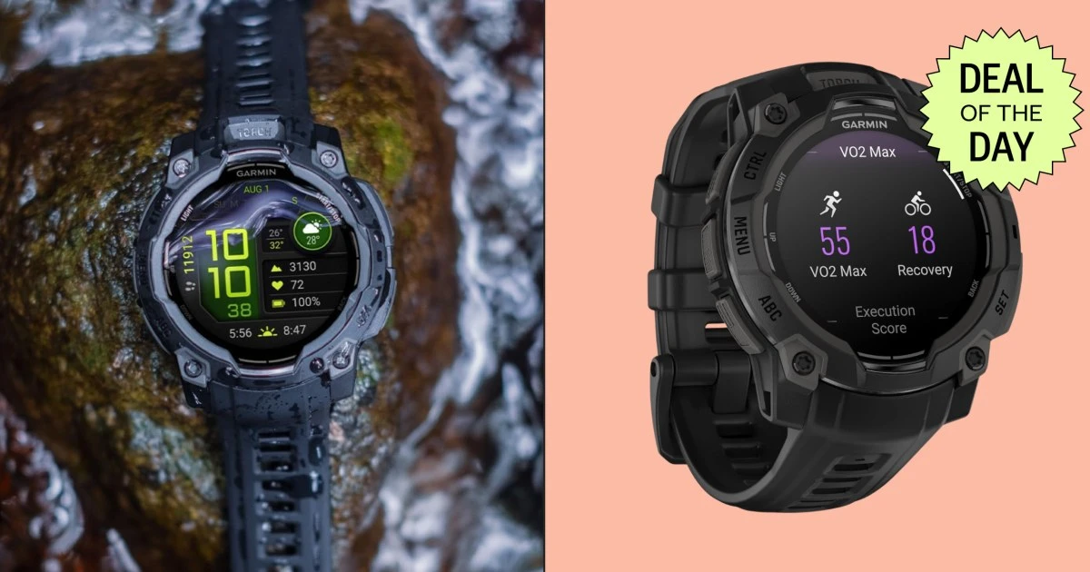 The Garmin Instinct 3 is at its lowest price ever — it’s $150 off