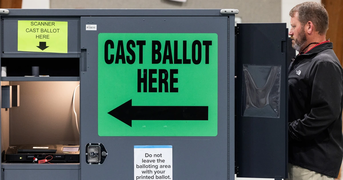 Georgia lawmakers delay a major change to the state’s voting system