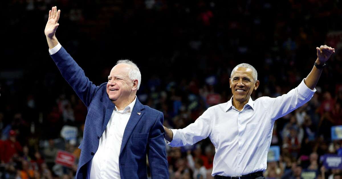 Obama rallies Democrats in Wisconsin's liberal bastion as they fret over 'coin flip' election 