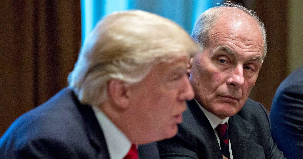 Former White House chief of staff John Kelly says Trump meets the definition of a 'fascist'