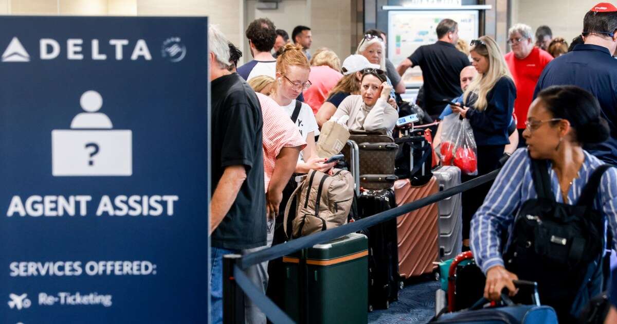 Delta Air Lines delays, cancellations continue Wednesday but CEO says worst of IT outage impact is over