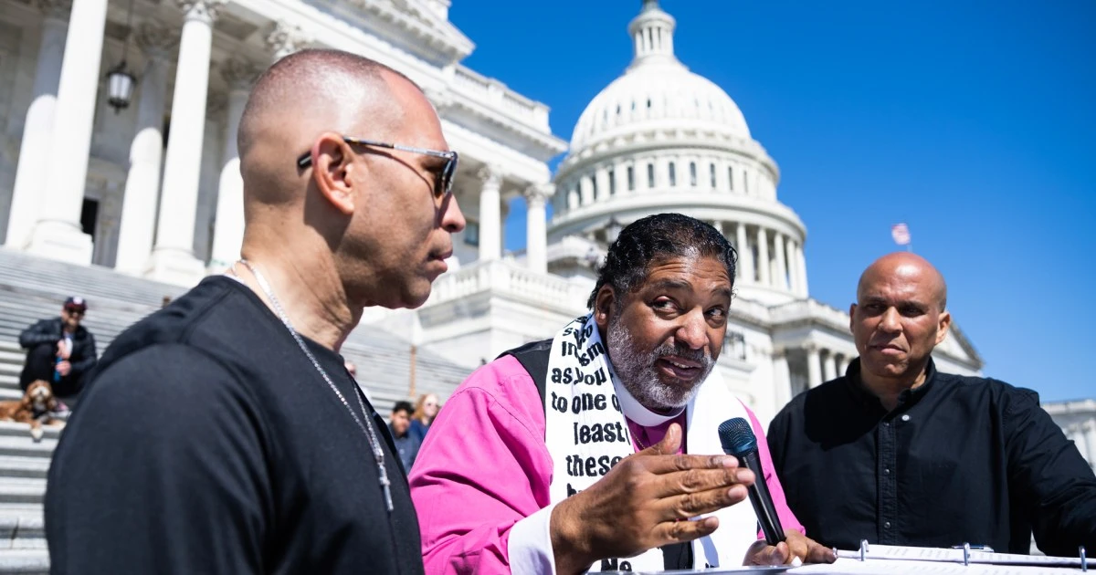 How William Barber’s latest prayer-protest led to his arrest at the Capitol