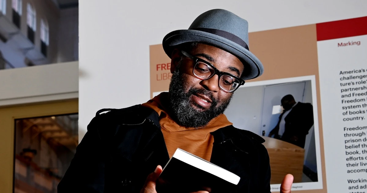 Inside prison walls, here's how a book program is changing lives