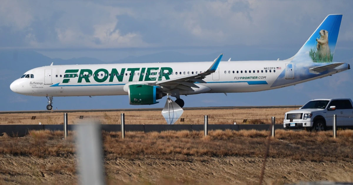 Flight taking off from Denver strikes pedestrian on the runway
