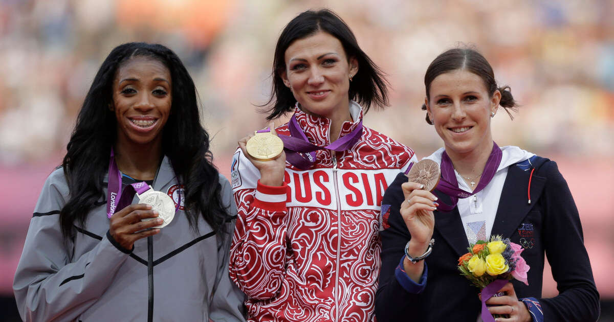 American hurdler will get gold medal in Paris after losing to Russian in 2012 who was doping