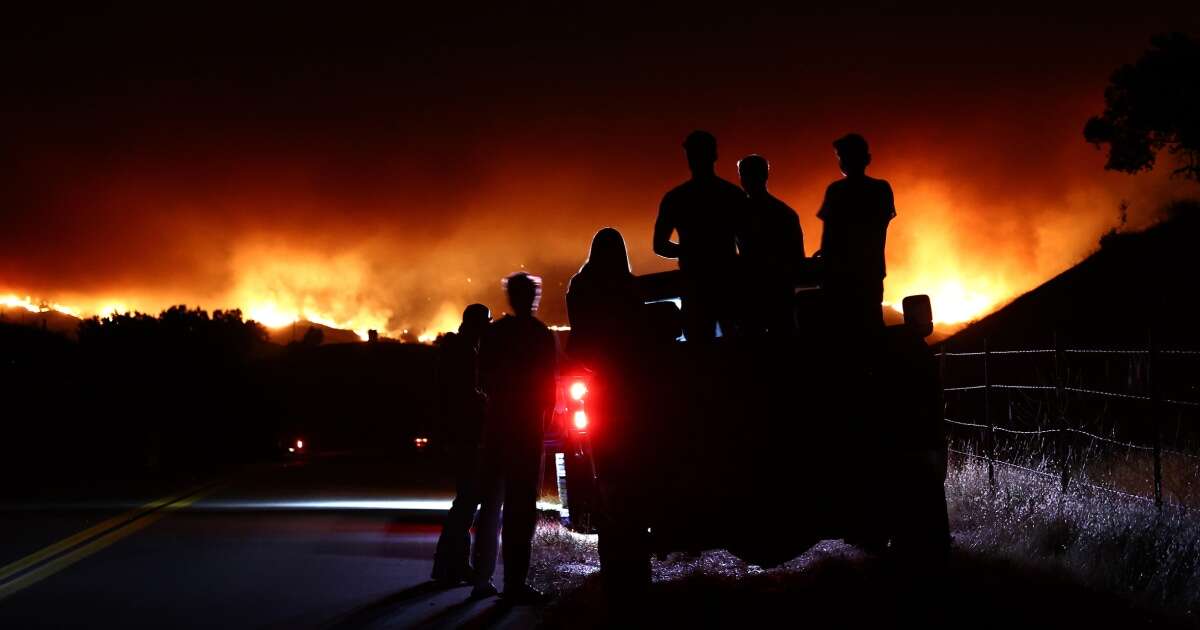 California heat has dried out tall grass fed by winter rain, making the fire outlook more worrisome