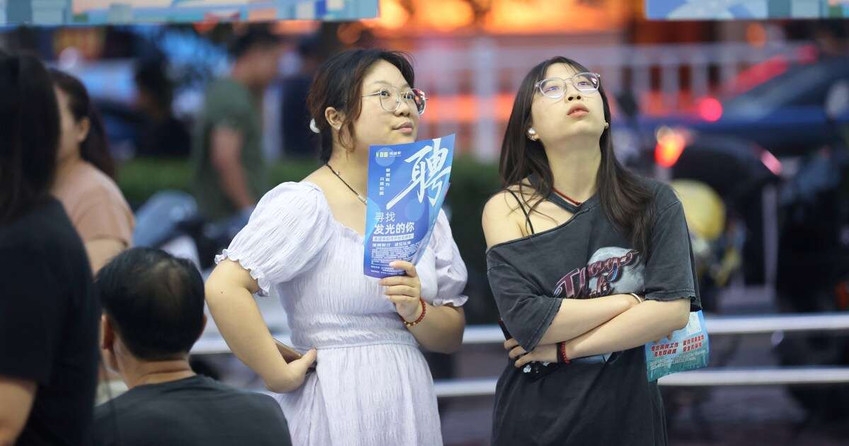 China’s youth unemployment soars above 17% in July, highest since new system began in December